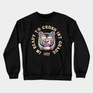 I'm Ready To Crush 1st grade Back To School Crewneck Sweatshirt